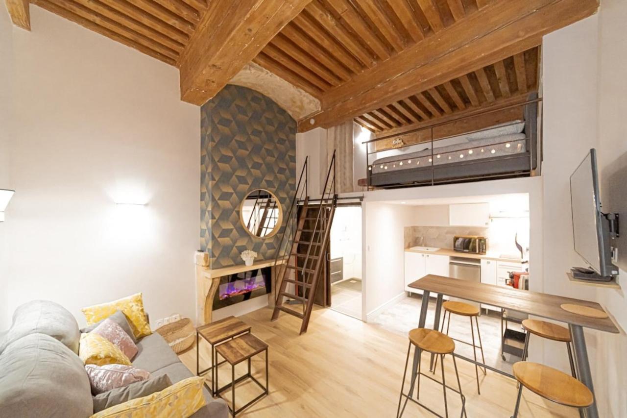 Le Petit Platiere - Renovated Apartment - Terreaux Lyon Exterior foto